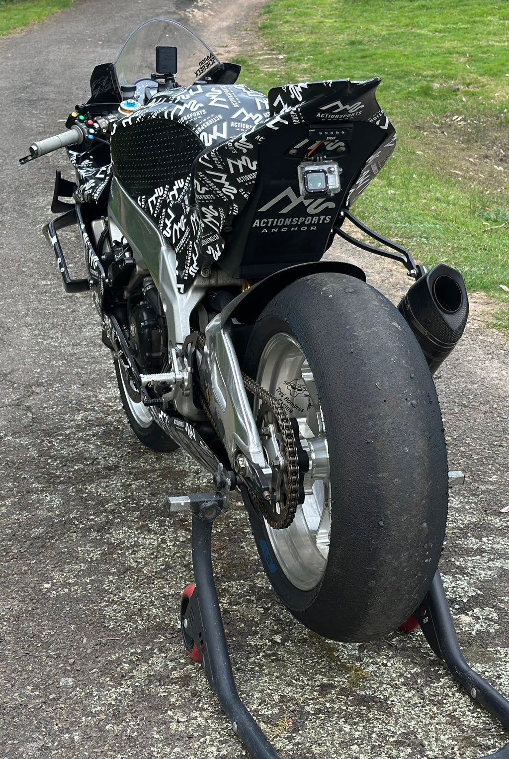 Actionsports Anchor Aprilia RSV4 Rear Camera Race Bundle